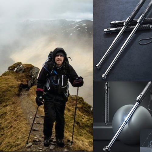 BowLift | Automatic retractable trekking pole