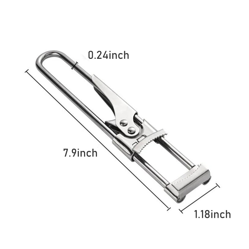 BowLift | 2 PCs Adjustable Stainless Steel Can Openers