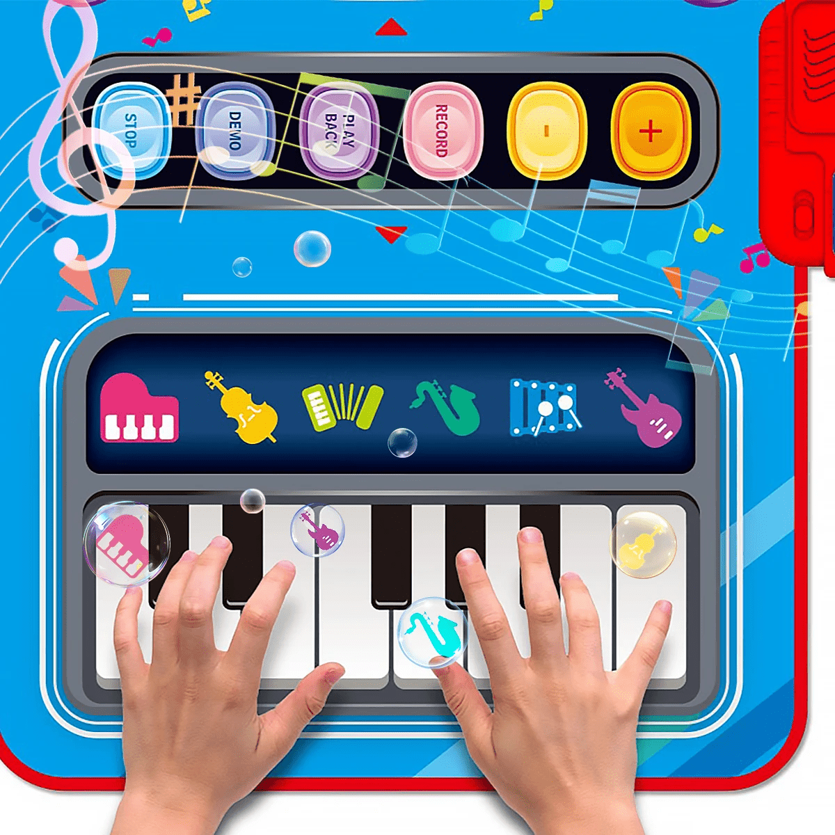 BowLift | Interactive music mat for children with 5 instruments