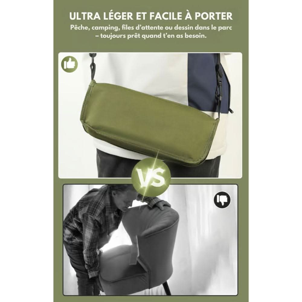 BowLift | Foldable Outdoor Backpack with Integrated Seat & Waterproof Area