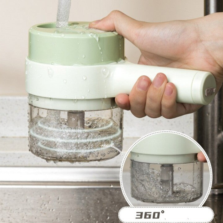 BowLift | 2in1 Portable Vegetable Slicer Blender