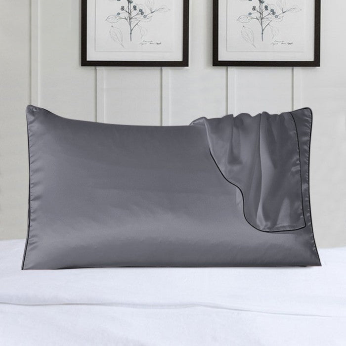 BowLift | 2-Pack 100% Silk Pillowcase with Trim