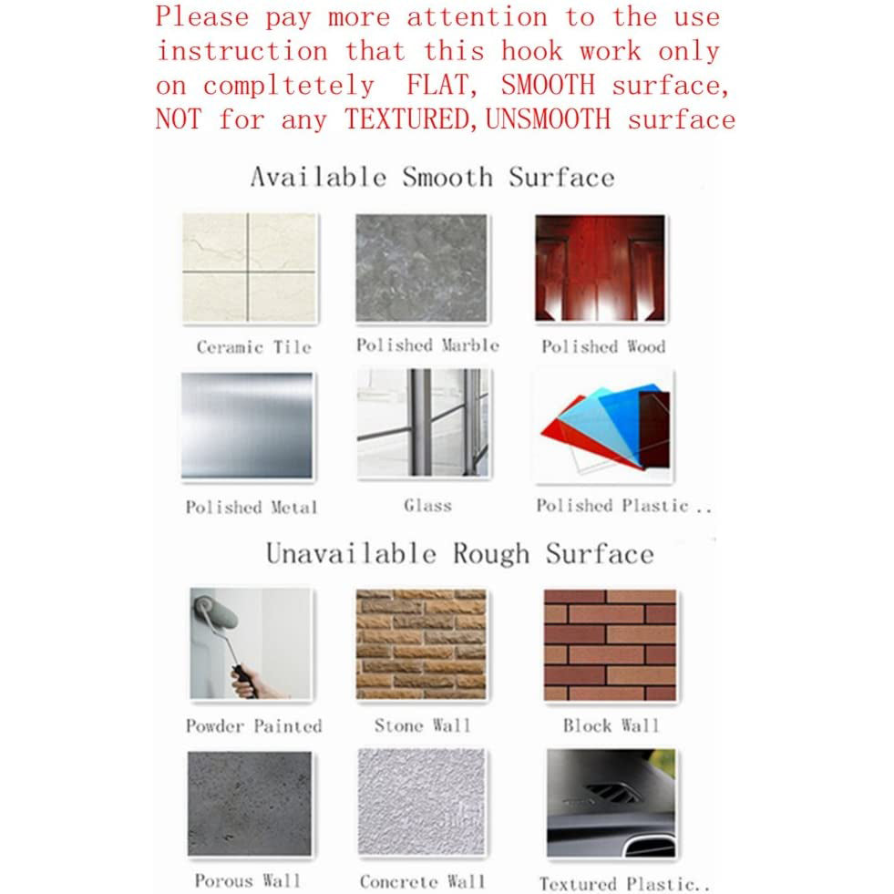 BowLift | 2-Pack: Heavy-Duty Vacuum Suction Cup Hooks