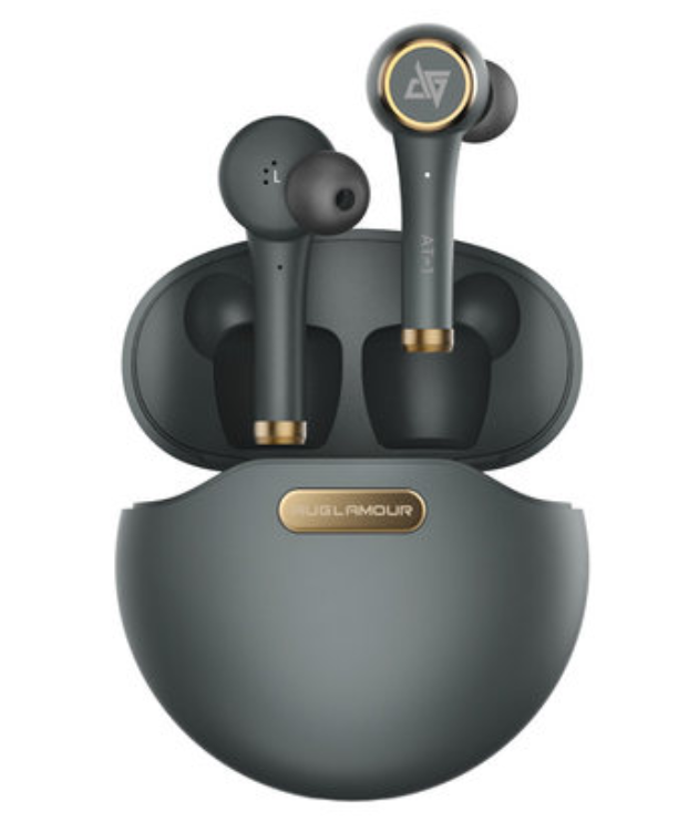 BowLift | Bluetooth 5.0 True Wireless Stereo Earbuds with Built-in Mic, IPX5 Waterproof, Premium Sound, For Sports, Running & More