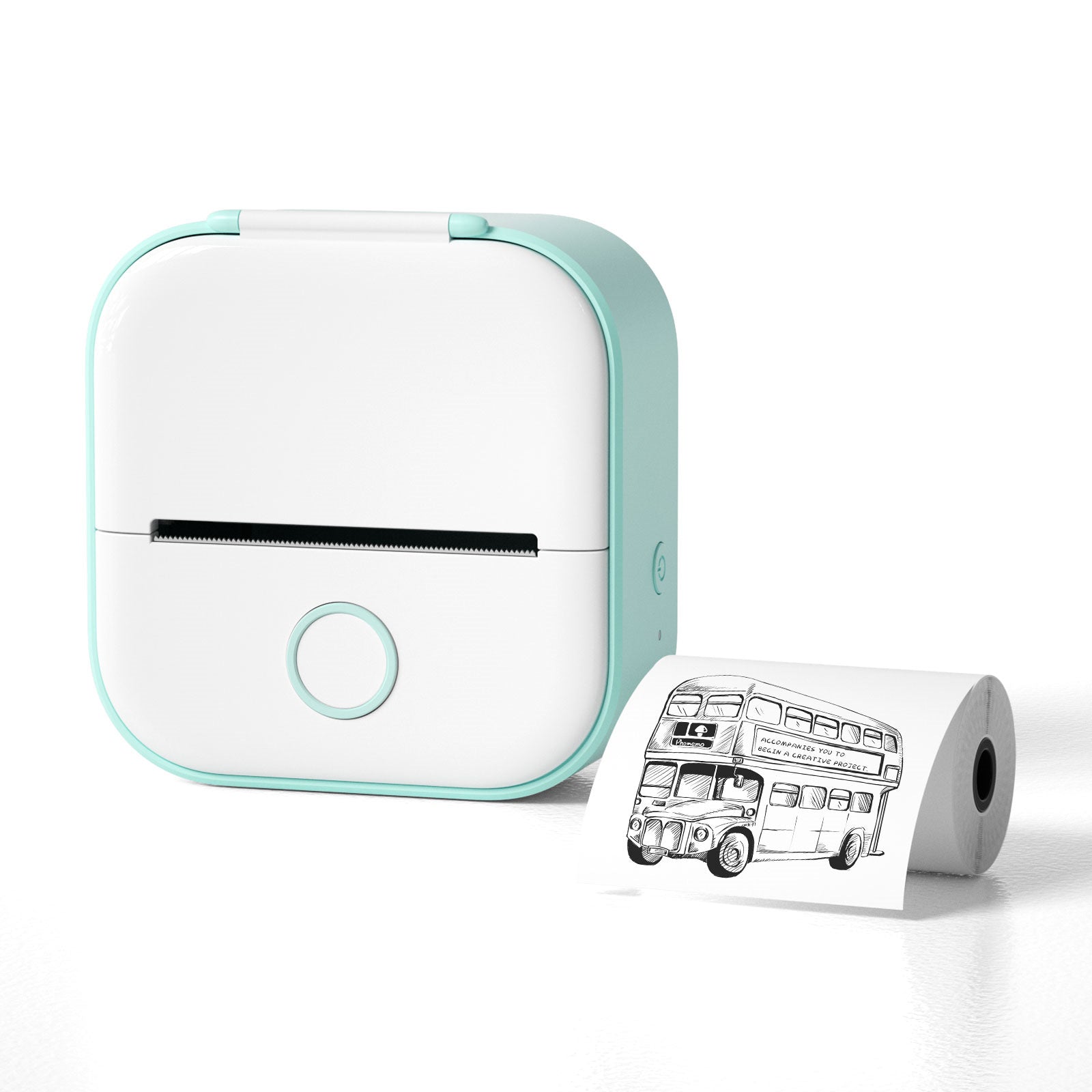 BowLift | Compact Mini Printer - Portable Sticker Maker for Photos and Notes