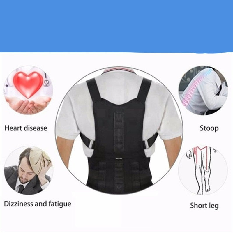 BowLift | BackPosture Pro Magnetic Posture Brace – Support & Pain Relief for Every Day
