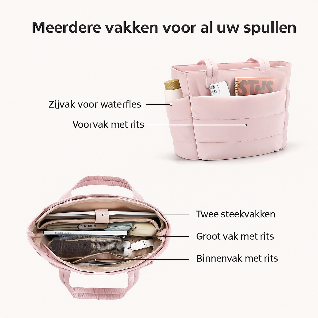 BowLift | DraagMeega Luxury Day Backpack – Lightweight, Padded & Versatile for Every Day