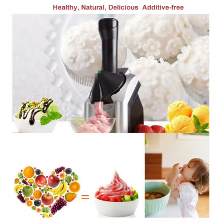 BowLift | Home Automatic Frozen Fruit Ice Cream Machine - Your Gateway to Healthy Desserts