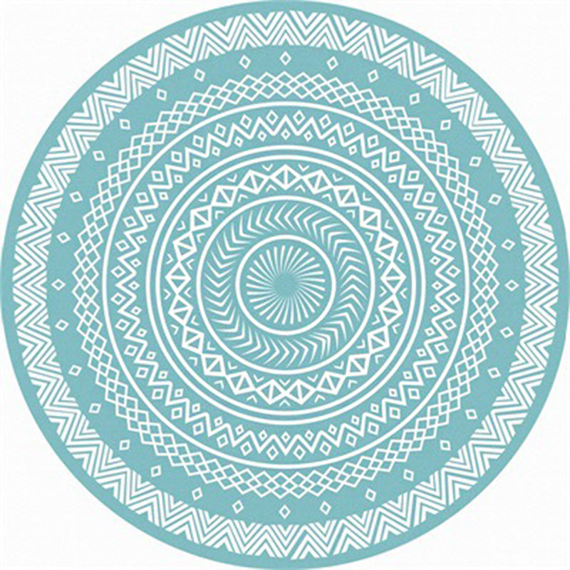 BowLift | Classic Moroccan Indoor Carpet multicolored floral rug non-slip machine washable stain-resistant rug for the living room