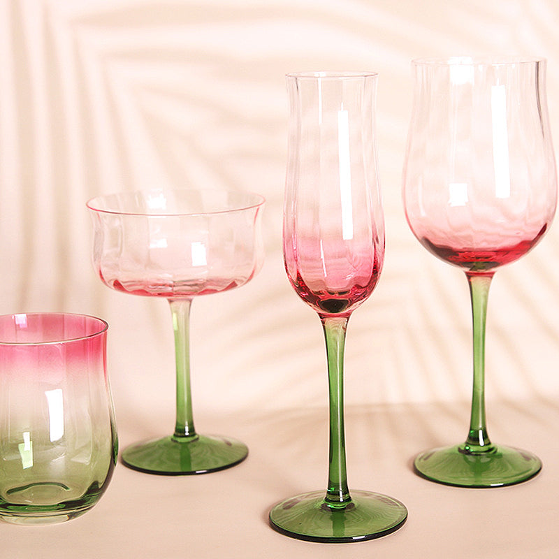 BowLift | Tulip Wine Stemware Crystal Red Wine Glasses Elegant Long Stemware Red Wine or White Wine Glassware
