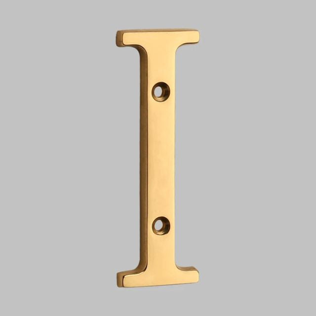 BowLift | Traditional house numbers made of solid brass