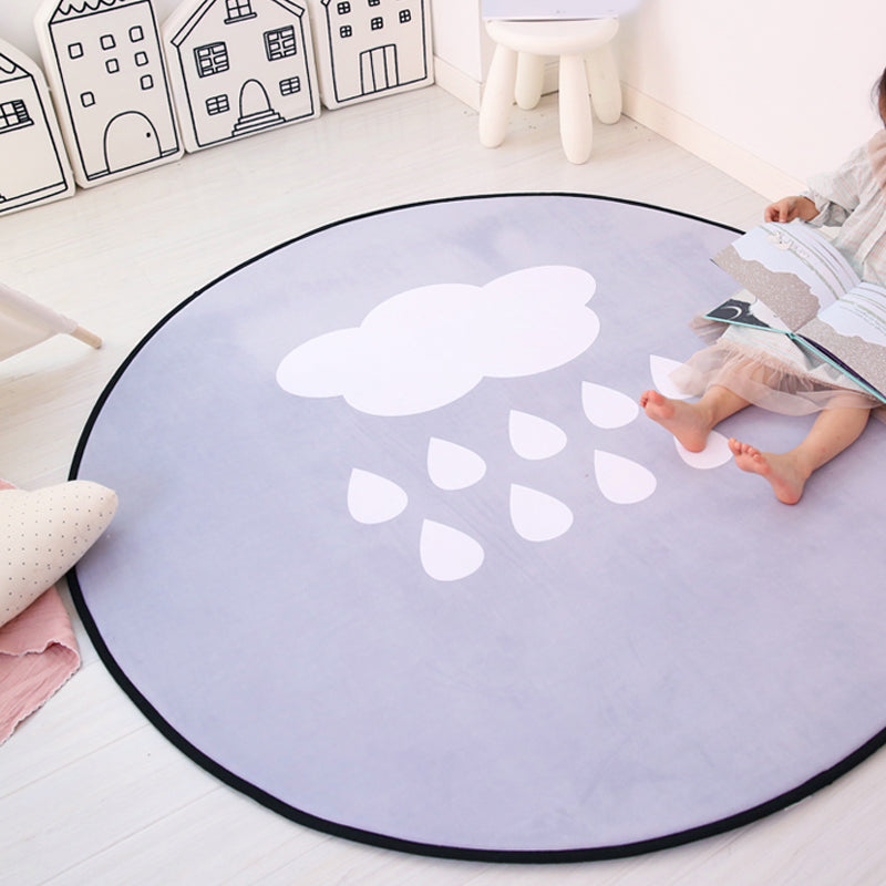 BowLift | Unique Multicolored Kids Style Carpet Cotton Pattern Carpet Pet-Friendly Carpet for Playroom