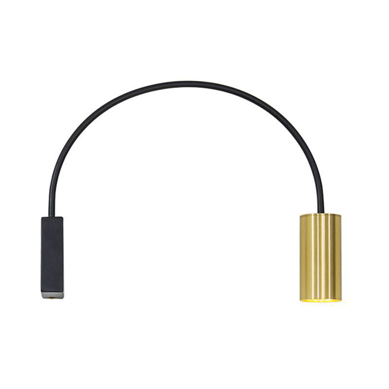 BowLift | Arch Living Room LED Wall Mount Light Metallic Postmodern Wall Lighting Fixture