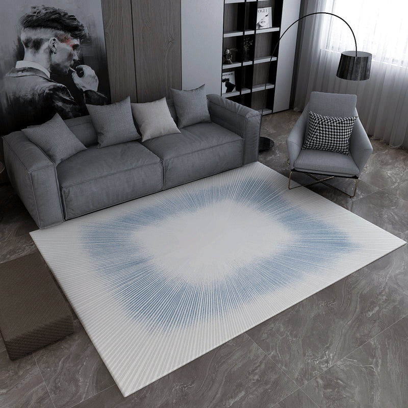 BowLift | Contemporary Abstract Pattern Carpet Multicolor Polypropylene Carpet Non-Slip Pet Friendly Stain Resistant Carpet for Large Room