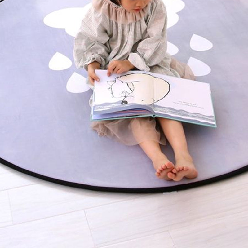 BowLift | Unique Multicolored Kids Style Carpet Cotton Pattern Carpet Pet-Friendly Carpet for Playroom