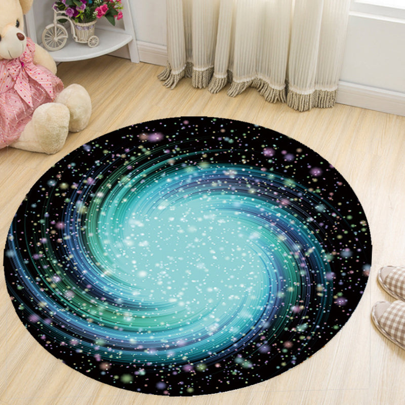 BowLift | Vivid 3D Print Area Rug Multicolor Contemporary Rug Synthetic Pet Friendly Non-Slip Washable Rug for Bedroom