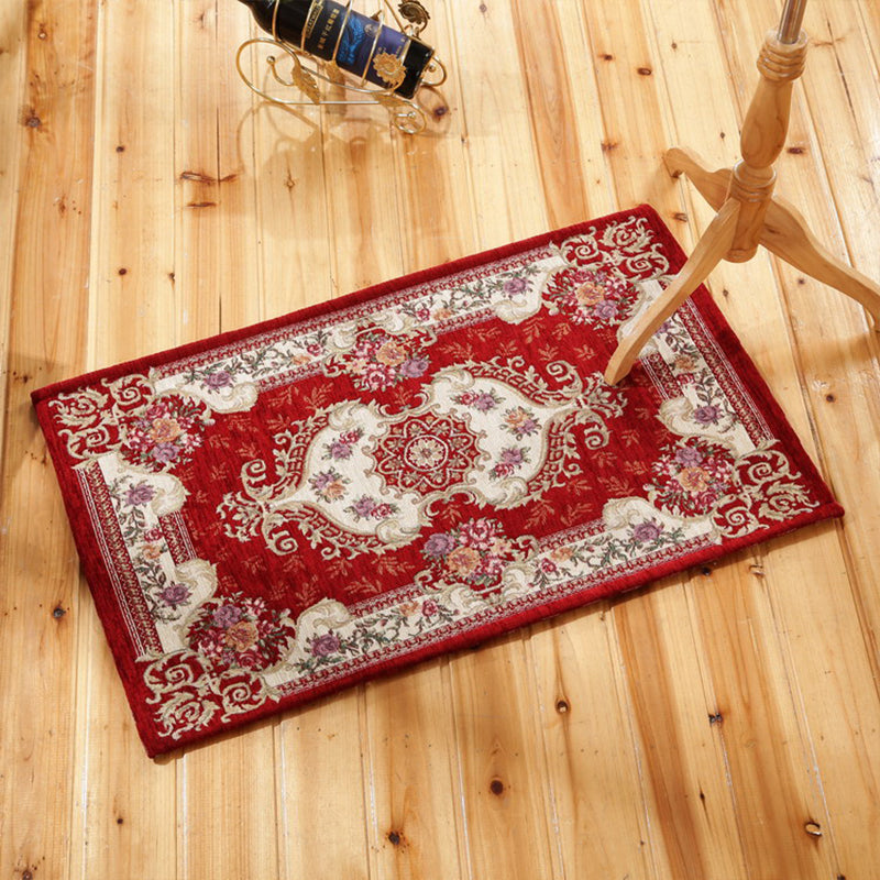 BowLift | Classic Victoria area rug Multicolor flower carpet Pet-friendly Washable Non-slip backing Door mat