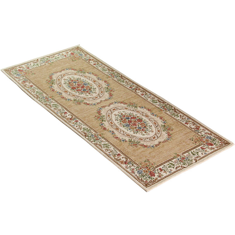 BowLift | Empire Peony Rug Multicolor Traditional Rug Synthetic Pet-Friendly Non-Slip Stain-Resistant Runner Rug for Home