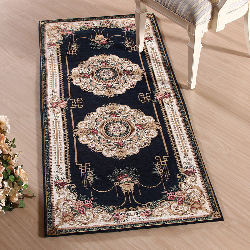 BowLift | Empire Peony Rug Multicolor Traditional Rug Synthetic Pet-Friendly Non-Slip Stain-Resistant Runner Rug for Home