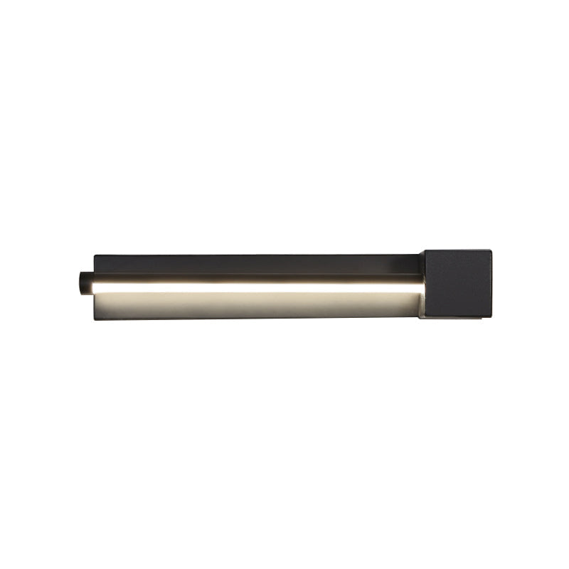 BowLift | Adjustable acrylic-colored linear wall lamp Simplicity LED Black/White Wall-mounted light, Warm/White light