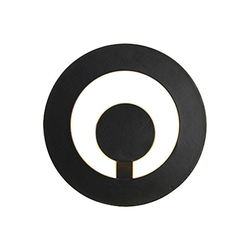 BowLift | Black/White Super Thin Wall Light Modern Acrylic Living Room Wall Lamp, Warm/White Light