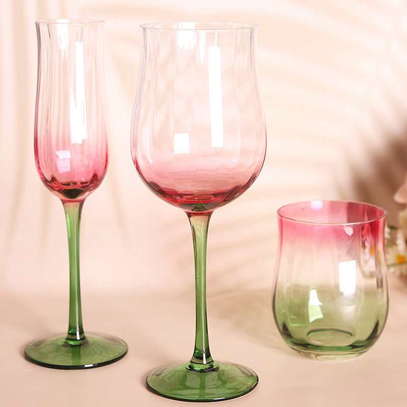 BowLift | Tulip Wine Stemware Crystal Red Wine Glasses Elegant Long Stemware Red Wine or White Wine Glassware