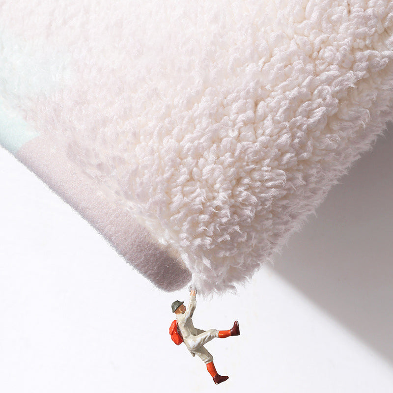 BowLift | Comfort Children's Room Carpet Multicolored Cartoon Animal Area Rug Synthetic Easy Care Pet-Friendly Rug