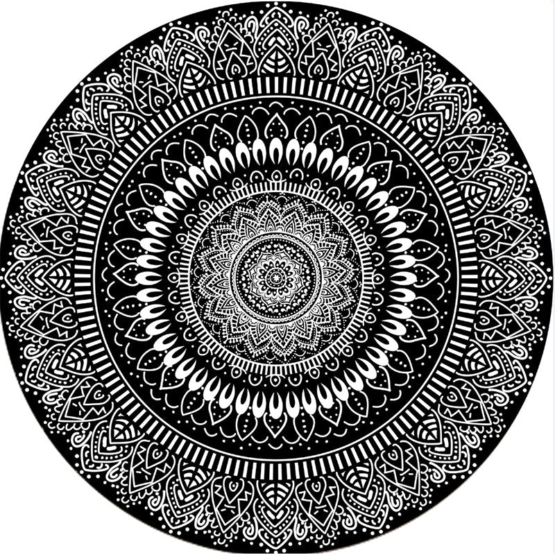 BowLift | Colorful Living Room Rug Funky 3D Geometric Rug for Indoor Use Synthetic Non-Slip Back Washable Rug