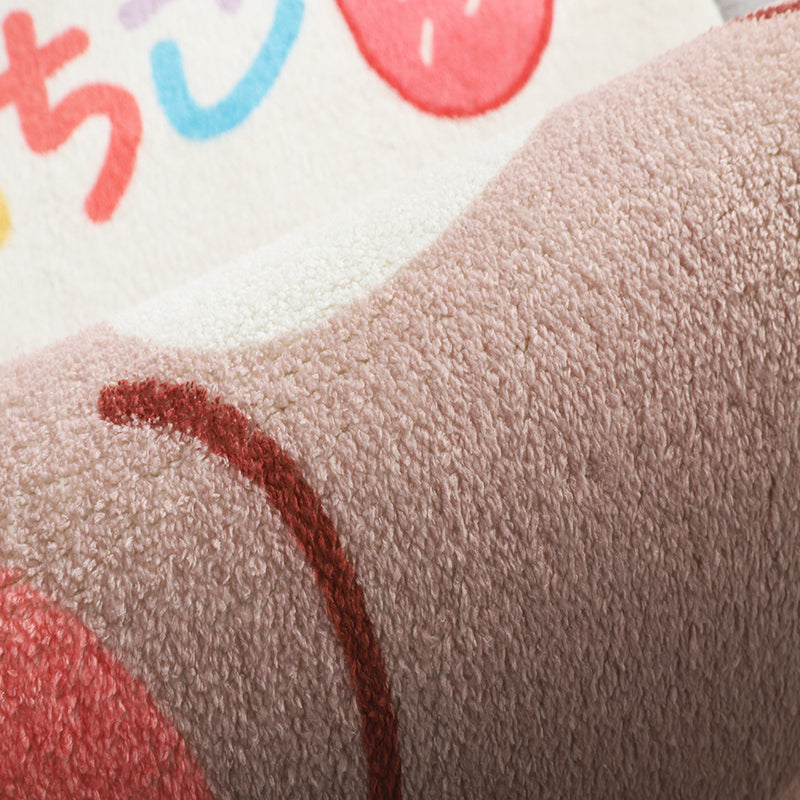 BowLift | Colorful printed cartoon carpet polyester Cute area rug Easy care pet-friendly indoor rug for children's room