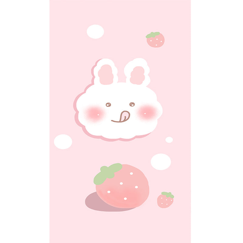 BowLift | Colorful Printed Cartoon Rug Polyester Cute Area Rug Easy Care Pet Friendly Indoor Carpet for Children's Room