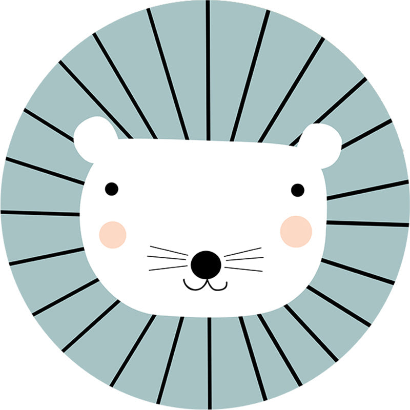 BowLift | Colorful Creative Carpet Polyester Cartoon Print Indoor Rug Non-Slip Back Pet-Friendly Rug for Kids