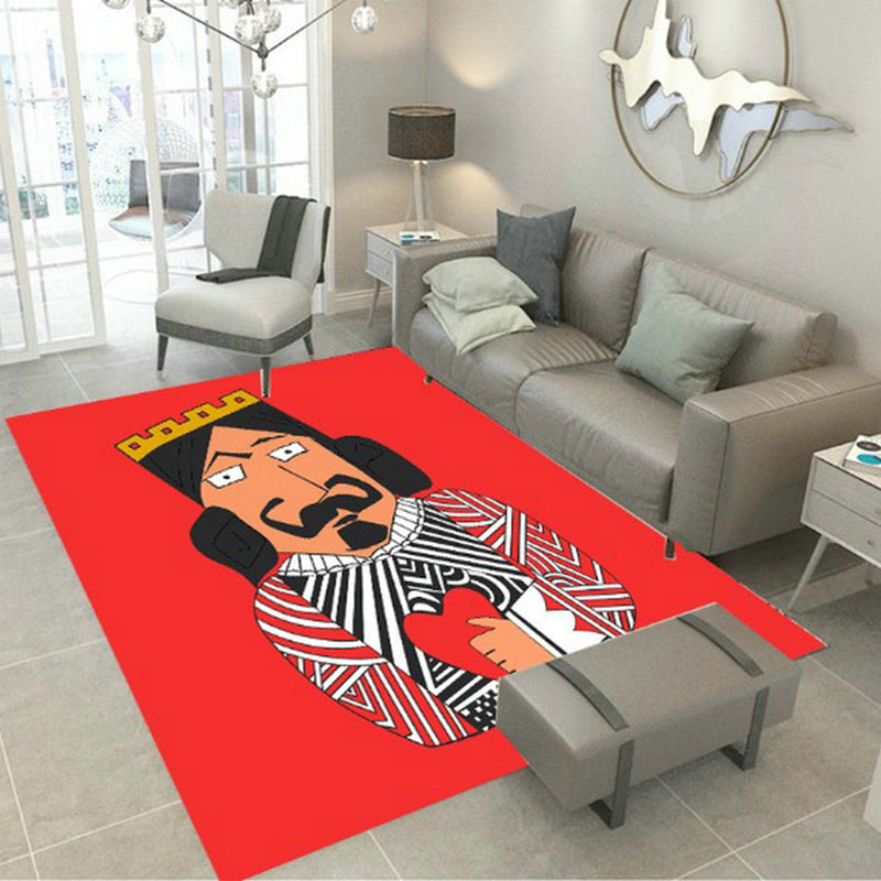 BowLift | Designer Room Decor Carpet Multicolored Fairy Tale Print Carpet Polyester Anti-Slip Back Pet Friendly Carpet