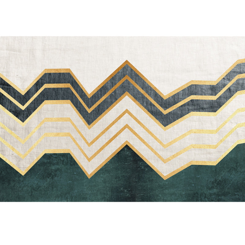 BowLift | Funky Living Room Rug Multicolor geometric pattern rug polypropylene pet-friendly washable rug