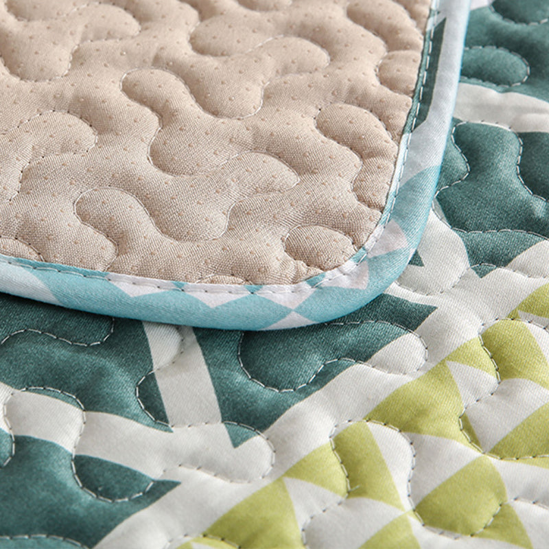 BowLift | Beautiful geometric rug Multicolored Trend rug Cotton Easy to care for Pet-friendly Washable indoor rug for rooms