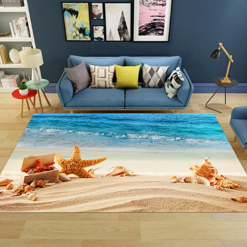 BowLift | Sweet Animal Print Rug Multicolored Polypropylene Rug Polyester Non-Slip Back Washable Rug