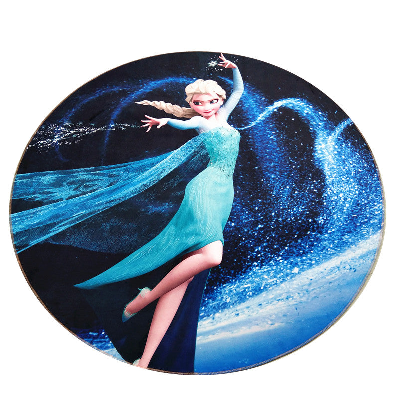 BowLift | Comfort 3D Plant Pattern Rug Multicolored Polypropylene Area Rug Easy Care Machine Washable Rug for Room