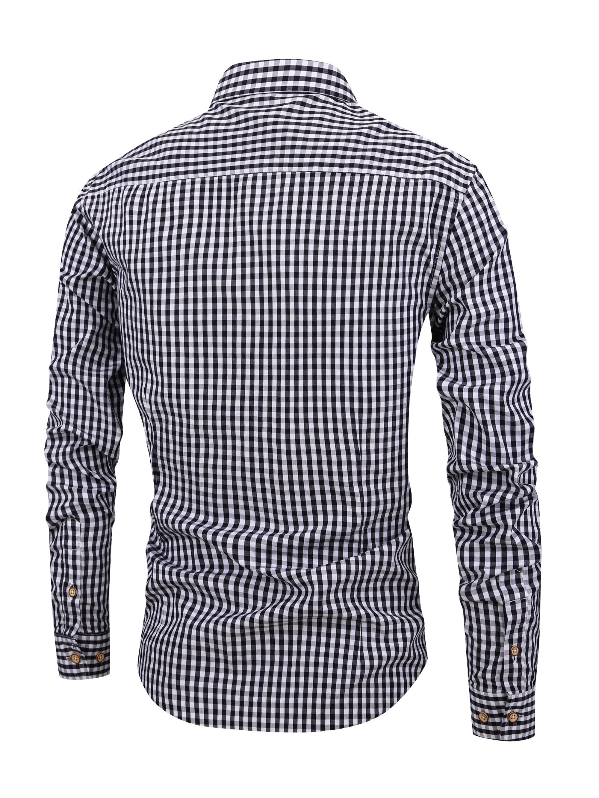 BowLift | Men's Fashion Checkered Shirt – Stylish & Versatile