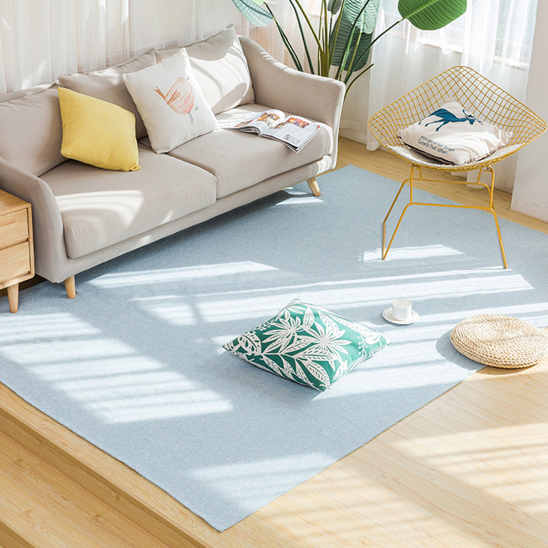 BowLift | Land bedroom carpet multicolored solid color carpet cotton pet friendly easy to maintain indoor carpet with tassels