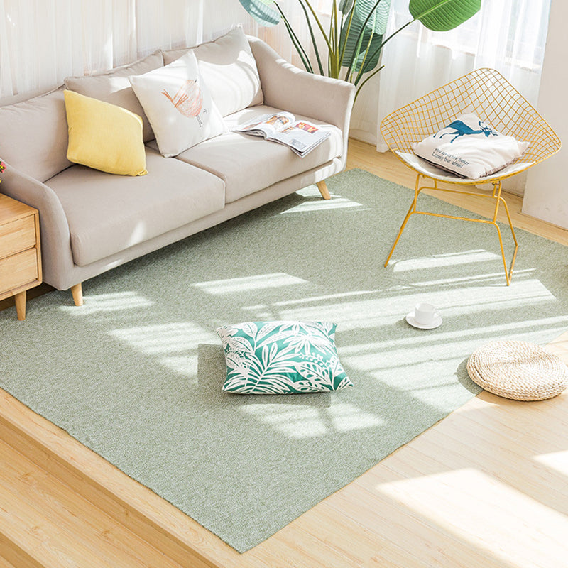BowLift | Land bedroom carpet multicolored solid color carpet cotton pet friendly easy to maintain indoor carpet with tassels