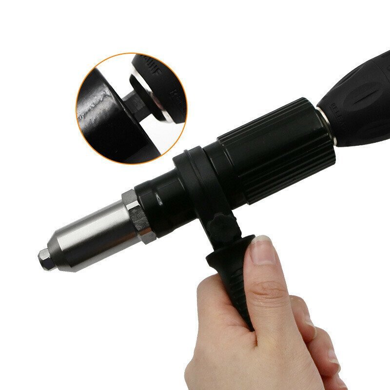 BowLift | Professional Rivet Gun Adapter Kit With 4Pcs Different Matching Nozzle Bolts