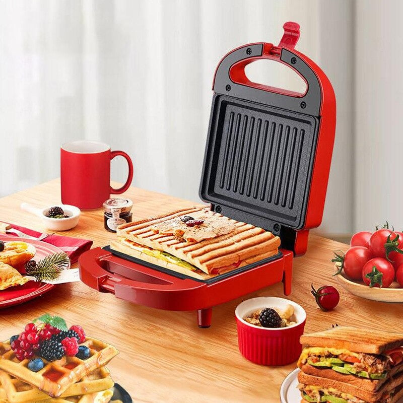 BowLift | 2-in-1 Sandwich Maker & Toaster | Non-Stick Auto-Sealing Plates for Quick Breakfasts, Snacks & Easy Cleanup