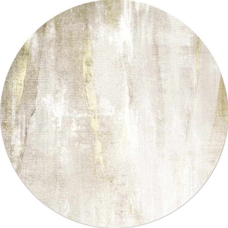 BowLift | Casual Living Room Rug Multi-Colored Abstract Printed Indoor Rug Polyester Pet-Friendly Stain-Resistant Rug