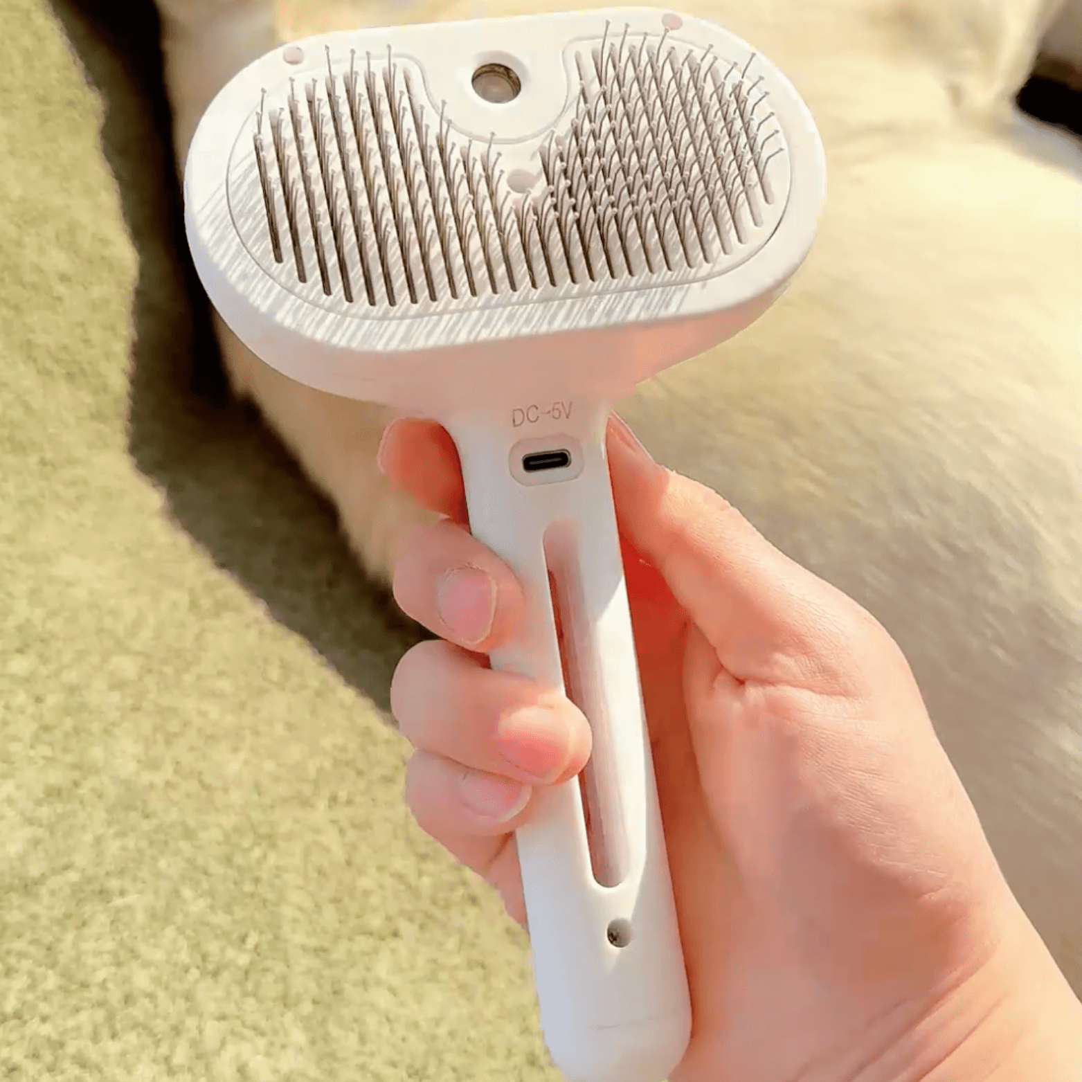 BowLift | DampfVacht Steam Brush – Gentle Care for Every Dog Coat