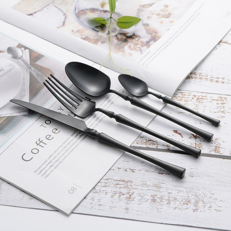 BowLift | 24-Piece Stainless Steel Cutlery Set - PureSet