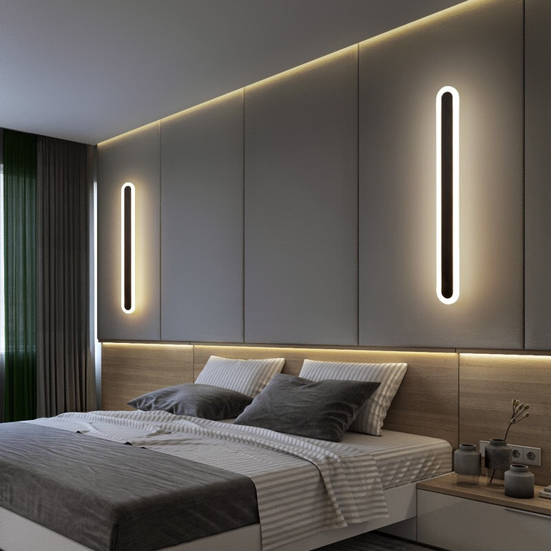 BowLift | Acrylic Bar-Shaped Wall Lighting Nordic Style LED Surface Wall Lamp for Hallway