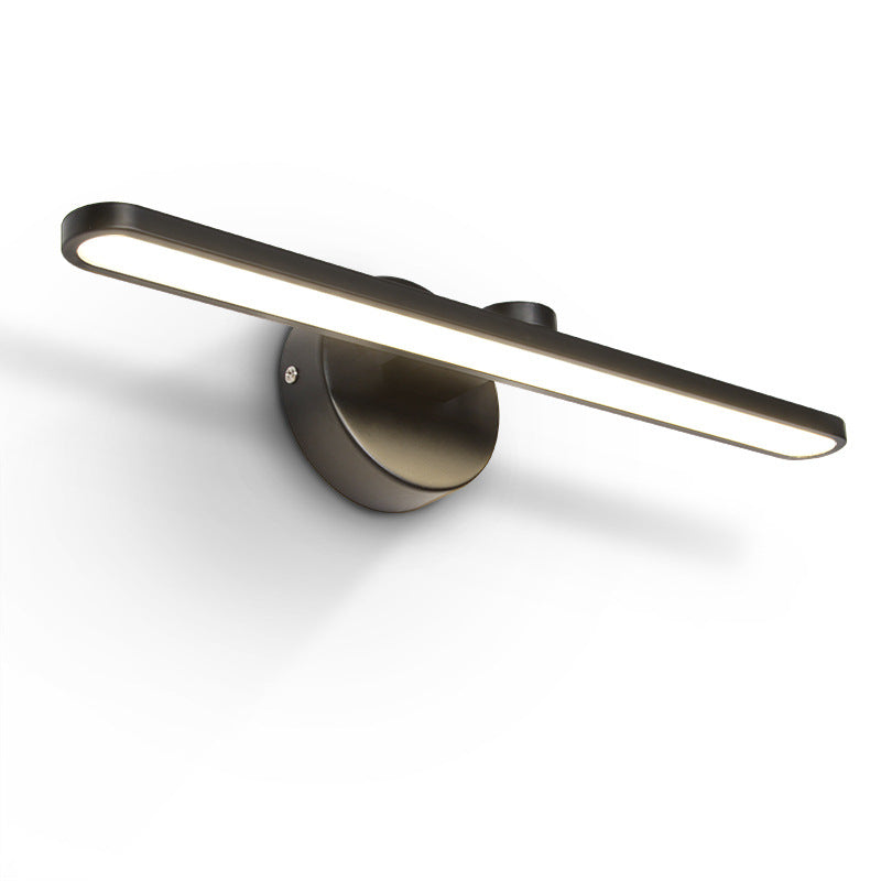 BowLift | Elliptical Metal LED Wall Lamp Simple Style Vanity Wall Lamp Fixture for Bathroom