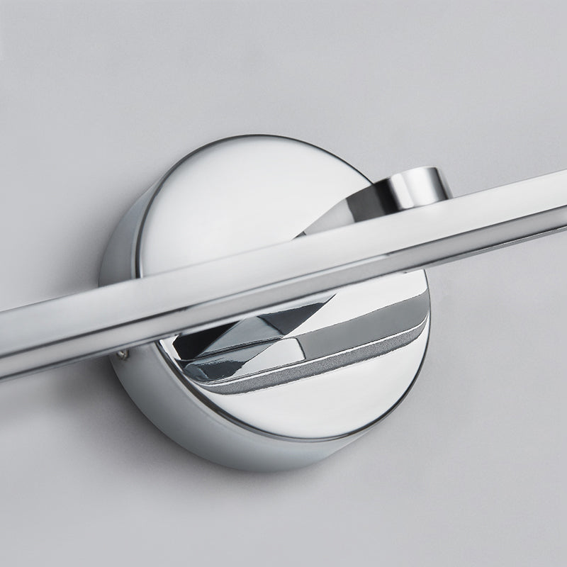 BowLift | Elliptical Metal LED Wall Lamp Simple Style Vanity Wall Lamp Fixture for Bathroom