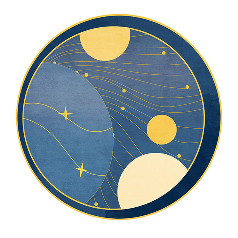 BowLift | Casual Color Block Carpet Multicolor Polypropylene Area Rug Non-Slip Backing Pet-Friendly Easy Care Indoor Rug for Room