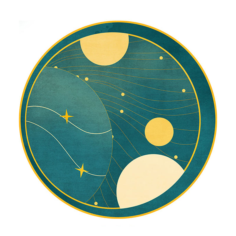 BowLift | Casual Color Block Carpet Multicolor Polypropylene Area Rug Non-Slip Backing Pet-Friendly Easy Care Indoor Rug for Room