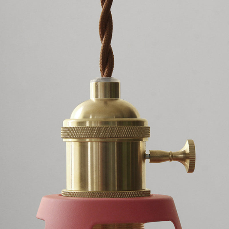 BowLift | Industrial Retro Pendant Lamp Metal 1-Light | Vintage Pendant Lamp For Restaurant & Dining Room | E27 LED compatible